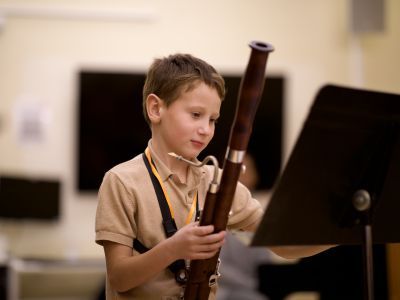 Little Big Double Reed Day - bassoon player